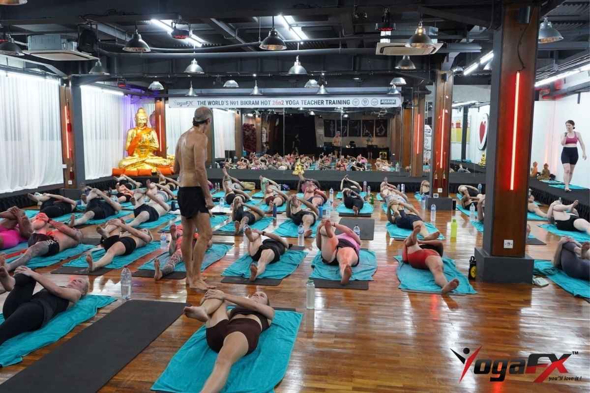 Bikram yoga teacher training cost comparison chart: official 9-week Thailand program versus independent 26&2 Bali certification pricing.